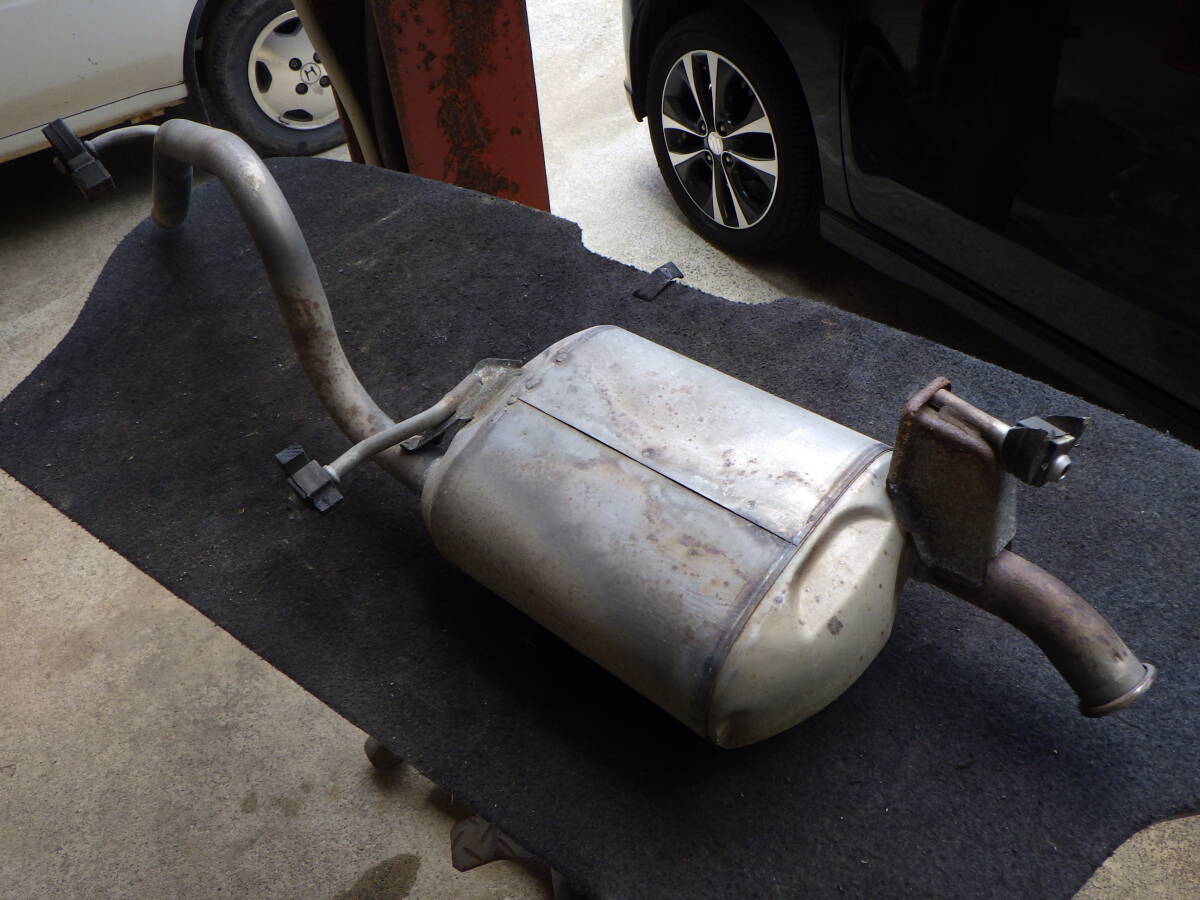 松A1 即決! HE22S アルトラパン リアマフラー拍卖