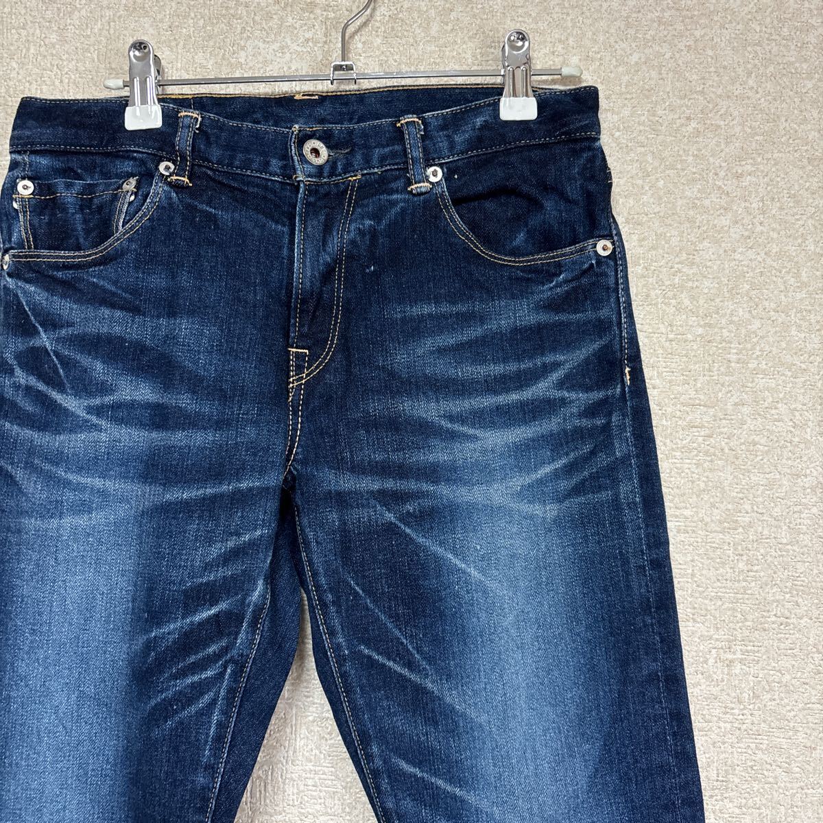 【岡山デニムブランド】 D.M.G ドミンゴ レディース スキニーデニム 11-163C 日本製 鬼髭 レディースSサイズ拍卖