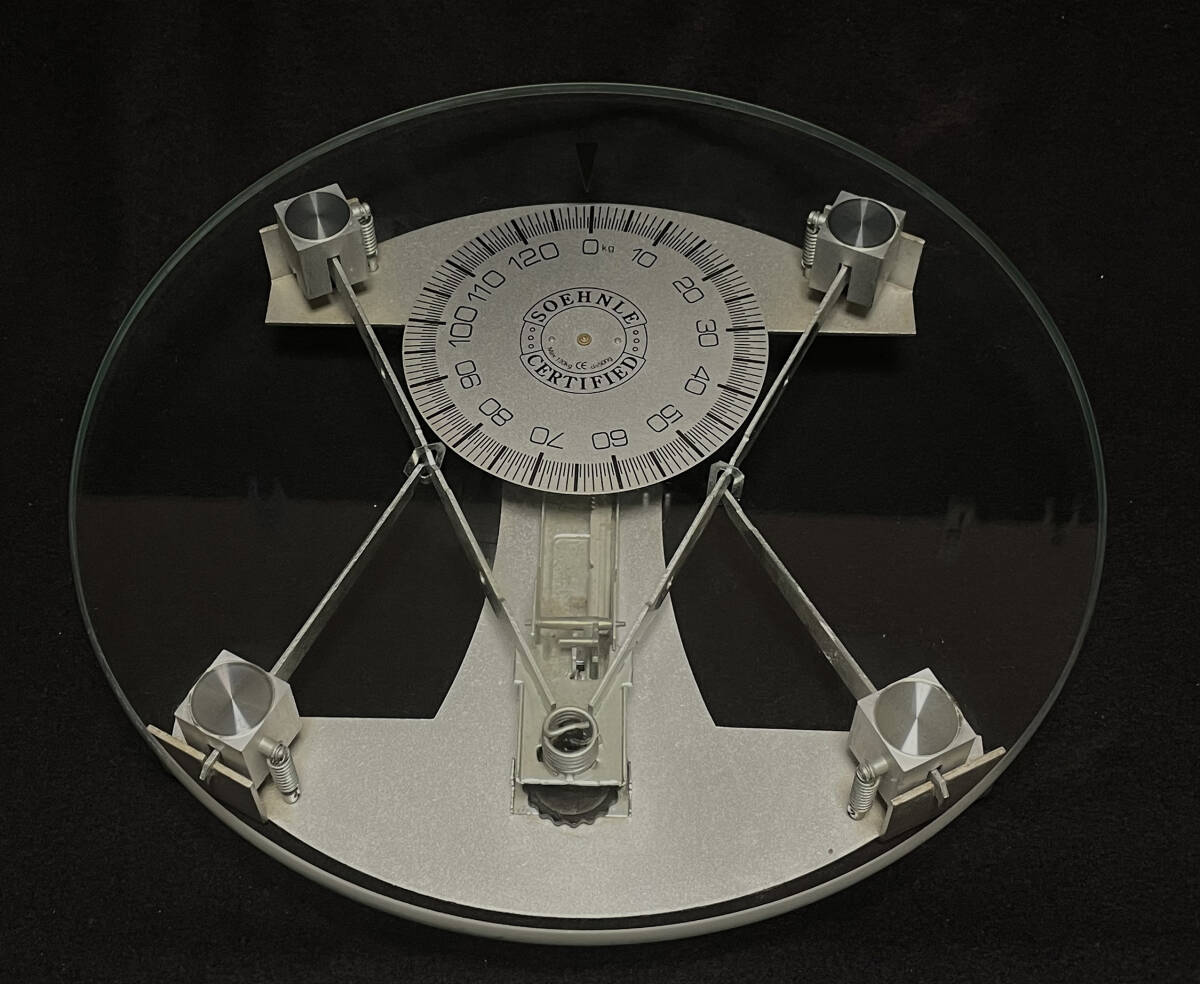 ドイツ ツェーンレ社製 アンティーク レトロ 体重計 スケルトン SOEHNLE拍卖