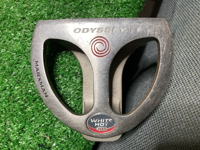 全国送料無料 中古パター オデッセイ WHITE HOT XG MARXMAN 純正スチール34インチ y3261拍卖