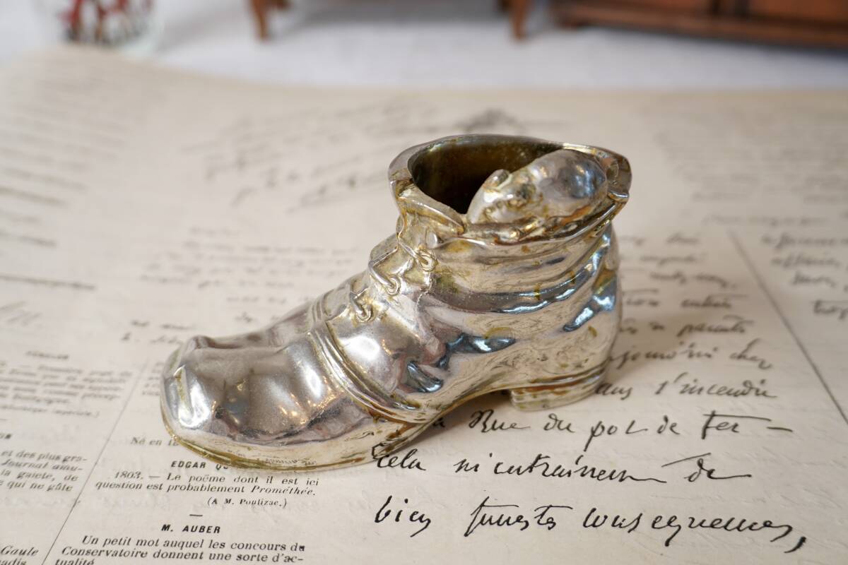 イギリス ヴィンテージ シルバープレート ペーパーウェイト拍卖