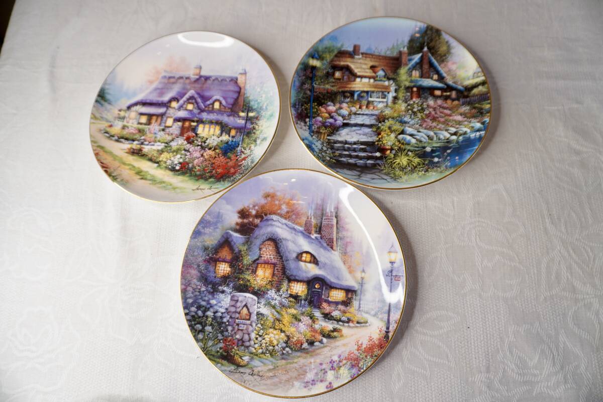 Franklin Mint Royal Doulton 絵皿 3枚セット コレクションプレート拍卖