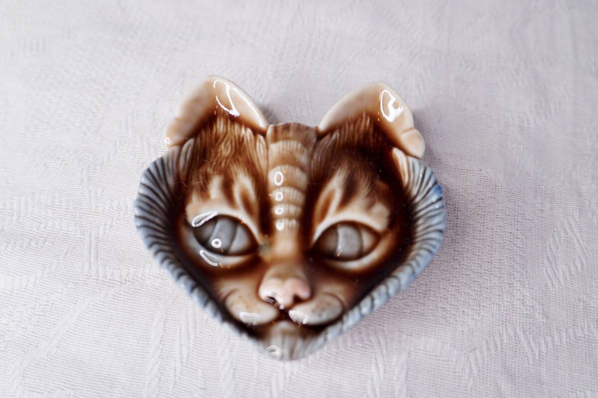 イギリス ヴィンテージ 猫ちゃんのプレート拍卖