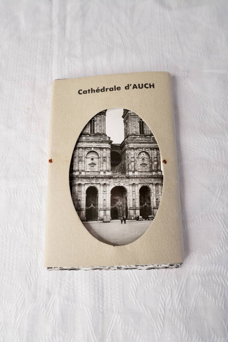 フランス アンティーク オーシュ大聖堂 絵葉書 1冊 20枚入り拍卖