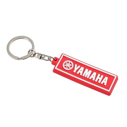 ★ヤマハ ソフトラバーキーホルダー 長方形赤 ☆3/ ヤマハ純正新品 RZ250/RZ350/RZV500R/RZ250R/TZR250/TZR250R/R1-Z/セロー/serrow/XT250T拍卖