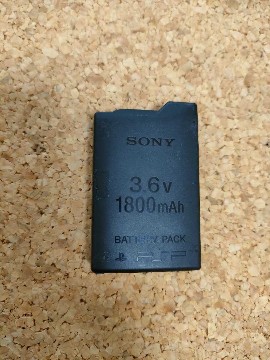 PSP1000用純正バッテリーPSP-110 8.14拍卖