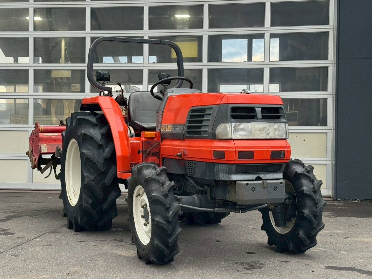 旭川発☆最落なし!トラクター!クボタ グランデル!GL320!32馬力!リアロータリー付属!販売証明発行可!始動・走行OK!売切!☆拍卖