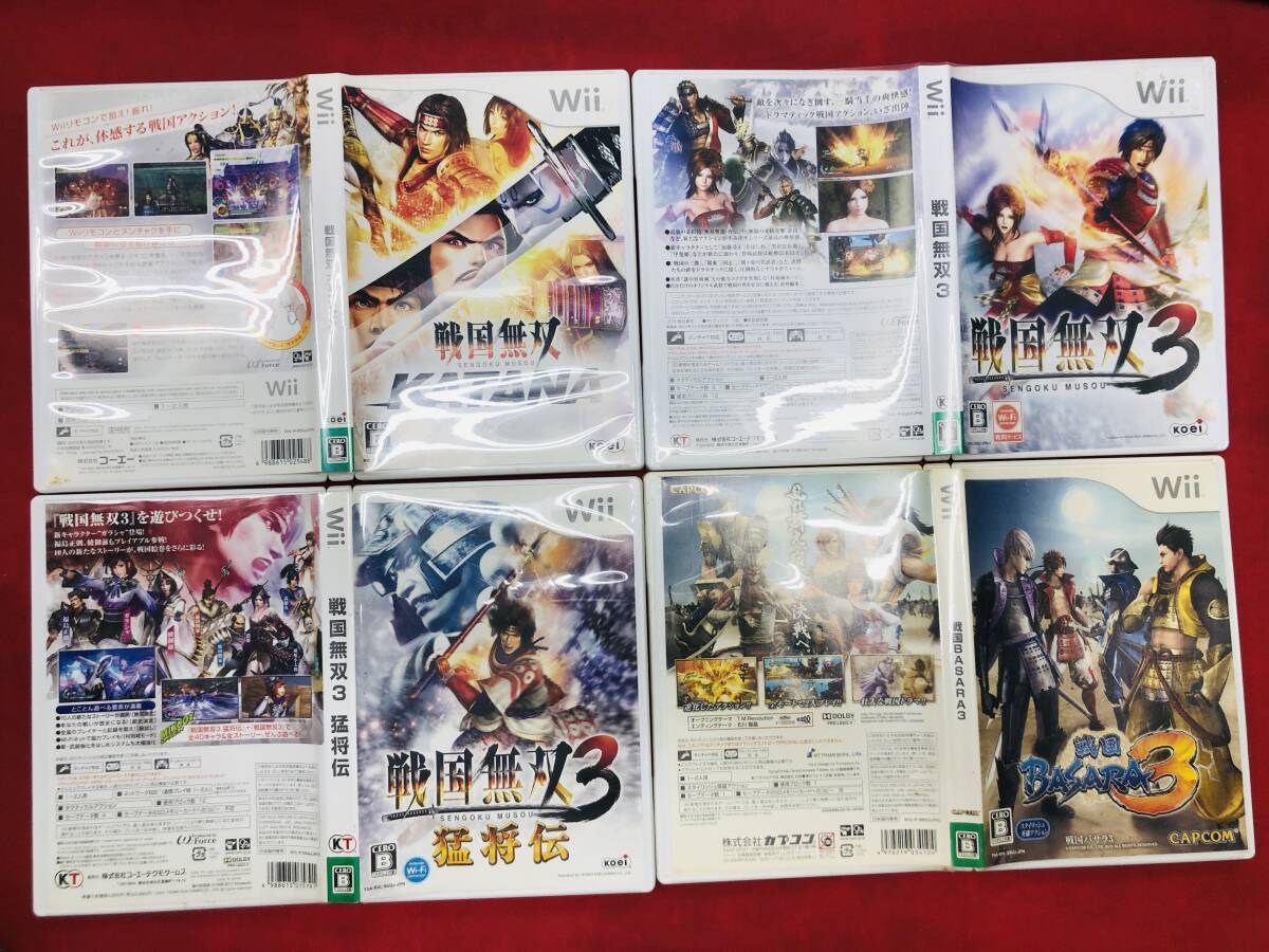 戦国無双 KATANA 戦国無双 3 猛将伝 戦国BASARA バサラ 3 即購入! 4本 セット拍卖