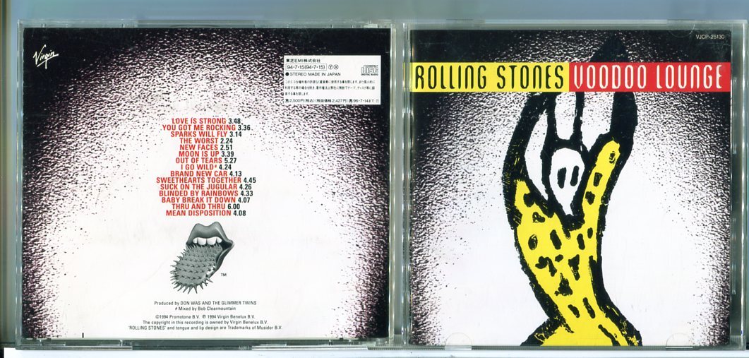 ヴードゥー・ラウンジ ROLLING STONES/CD 中古 セル版/e1620拍卖