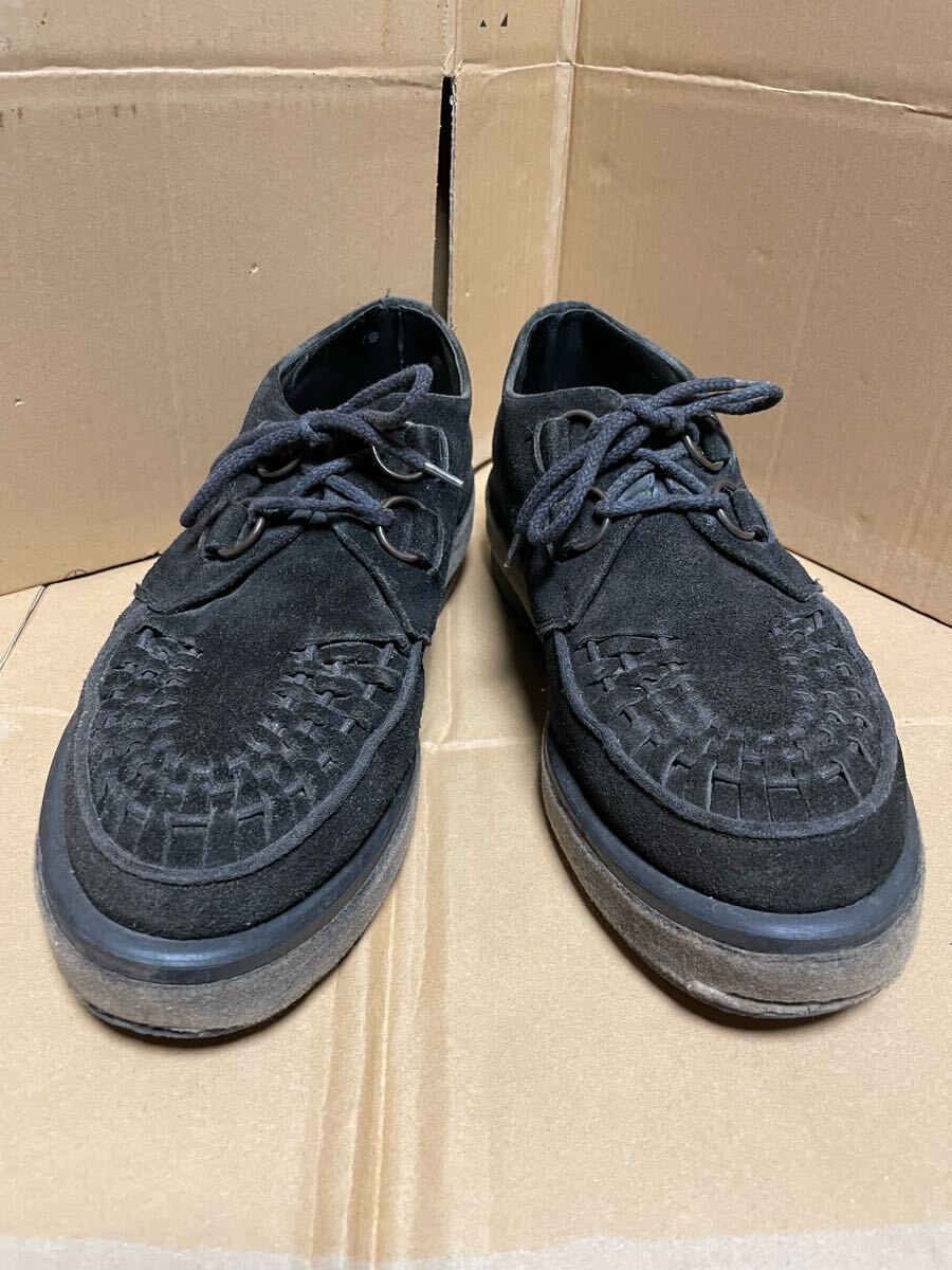 アーカイブ アンダーカバー undercover スエード編み込み オレオクッキーソール フェルトソールsett サイズM 26cm位ユーズド品箱無し拍卖