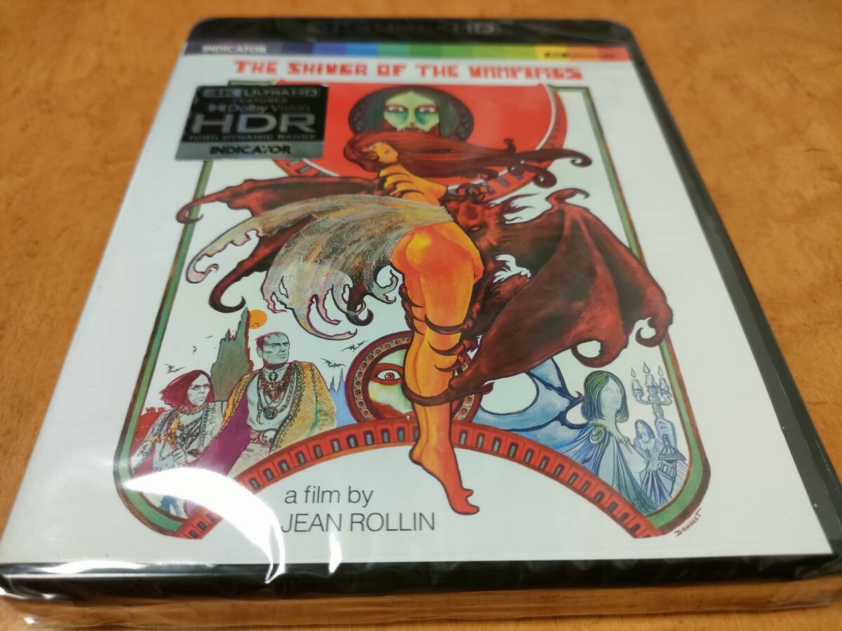 サンドラ・ジュリアンの催淫吸血鬼 未開封輸入盤4K Ultra HD ジャン=マリー・デュラン/Marie-Pierre Castel/地獄の儀式 吸血魔団拍卖