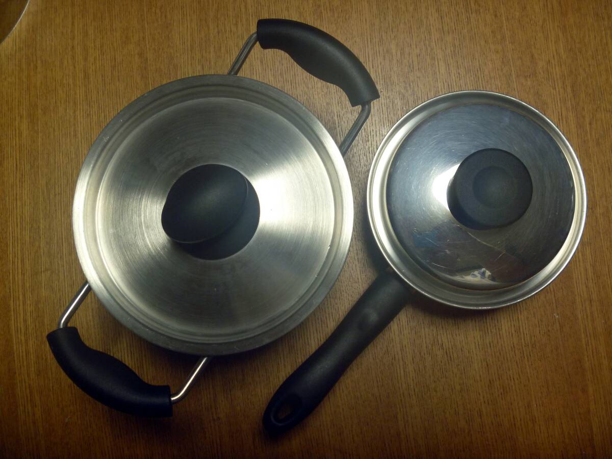 Amway Queen アムウェイ クィーン ミニ片手鍋 +ミニ寸胴鍋 の2個セット 中古品 拍卖