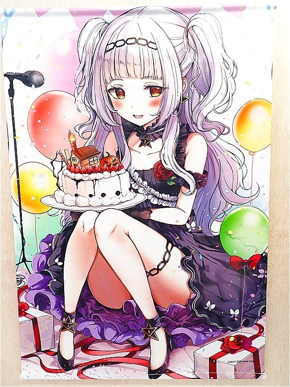 紫咲シオン B2タペストリー 誕生日記念ボイス2020 ホロライブ_T_a5980拍卖