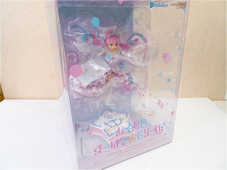 【未開封】湊あくあ 1/7 スケールフィギュア あくあ色すーぱー☆どり~む♪Ver. ホロライブ_T_a5787拍卖