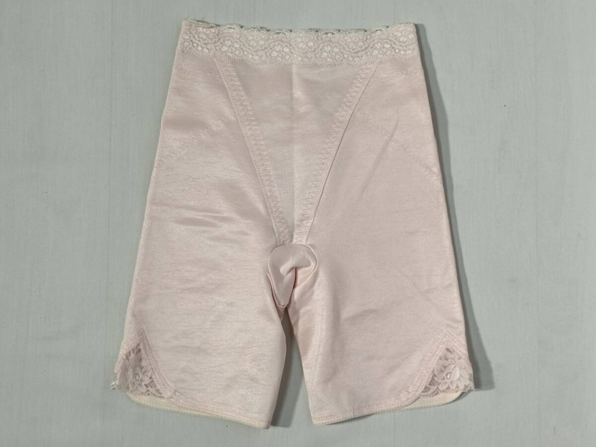 0162★ガードル 【美品】 Cecilene セシール 光沢 ピーチピンク系 64拍卖