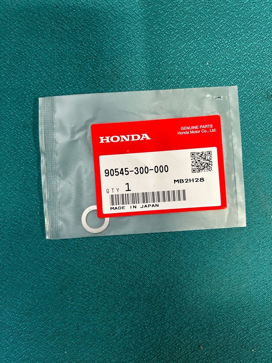 HONDA純正部品 オイルボルト ワッシャー 新品 ホンダ 部品 90545-300-000 拍卖