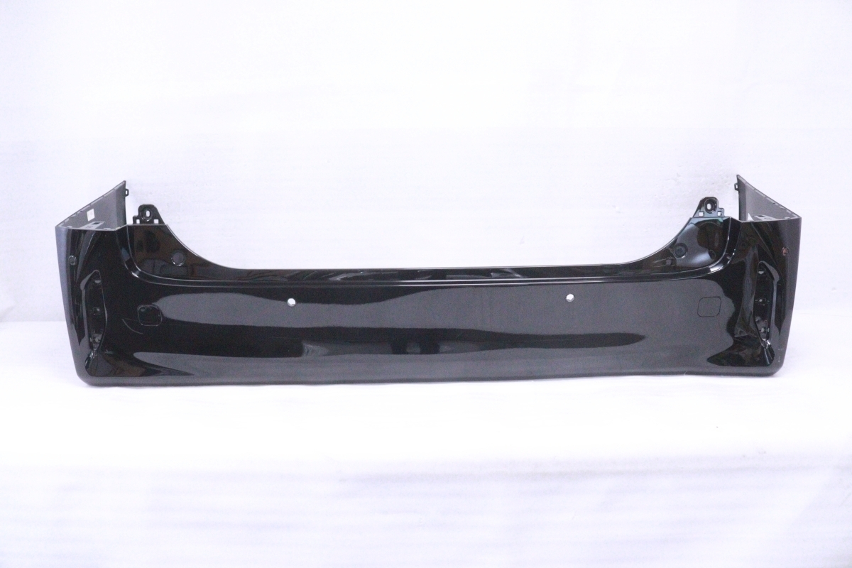 57-328★ソナー穴6ヶ★AGH40W アルファード HV リアバンパー★52159-V2010 ブラック 202 補修用 純正 AAHH40W AAHH45W★トヨタ (KK)拍卖