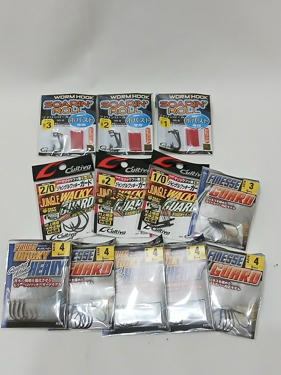 ★村上大仲★ W監修 青木 ベイトフィネス アジング メバリング ハヤブサ ワッキー ホバスト カバー撃ち ネコリグ イ フック拍卖