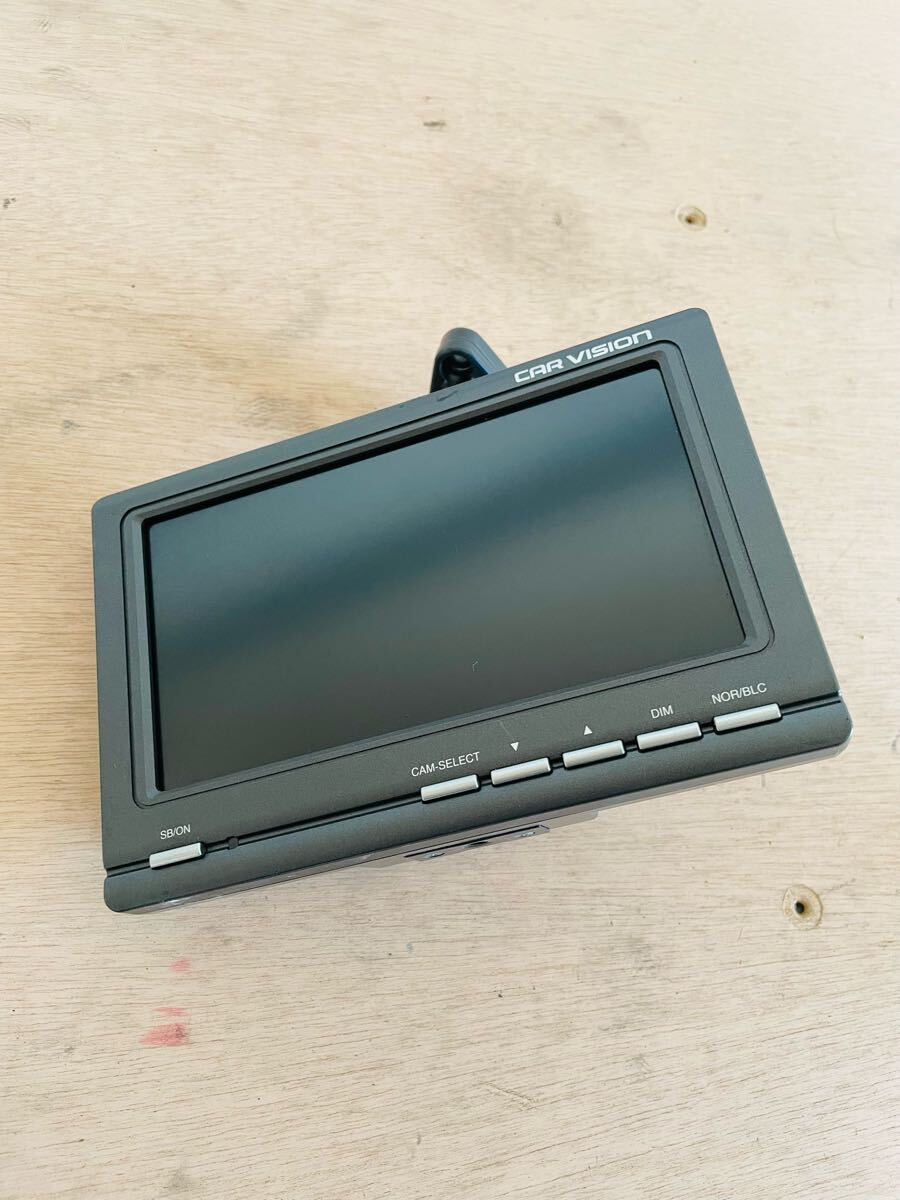 三菱 カービジョン バックモニター CM-7220 動作確認済み 送料無料 150218拍卖
