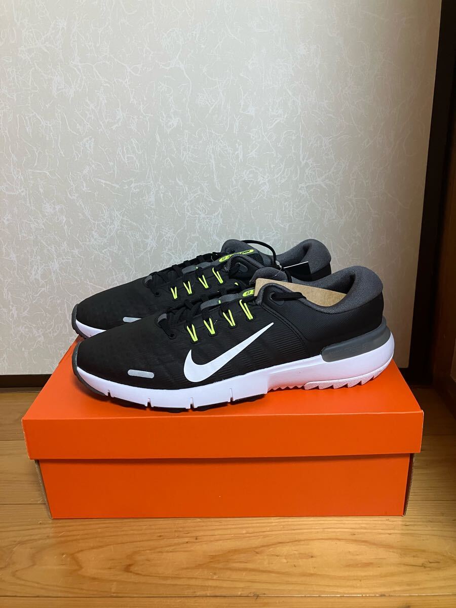 NIKE ナイキ フリーゴルフ 29cm ワイド ブラック ホワイト 拍卖