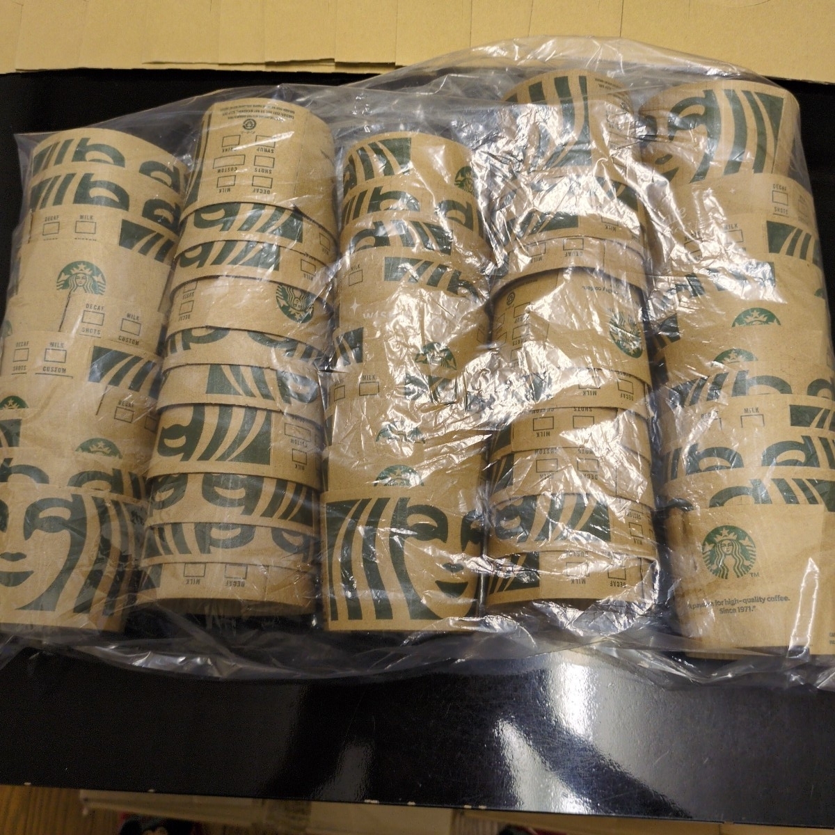 スタバ紙コップスリーブ&紙コップホルダー拍卖