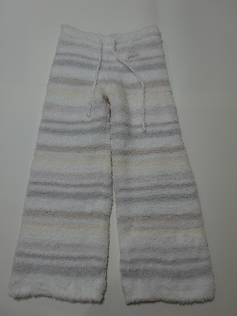 ●ジェラートピケ gelato pique ランダムボーダーロングパンツ PWNP195115 F●0712●拍卖