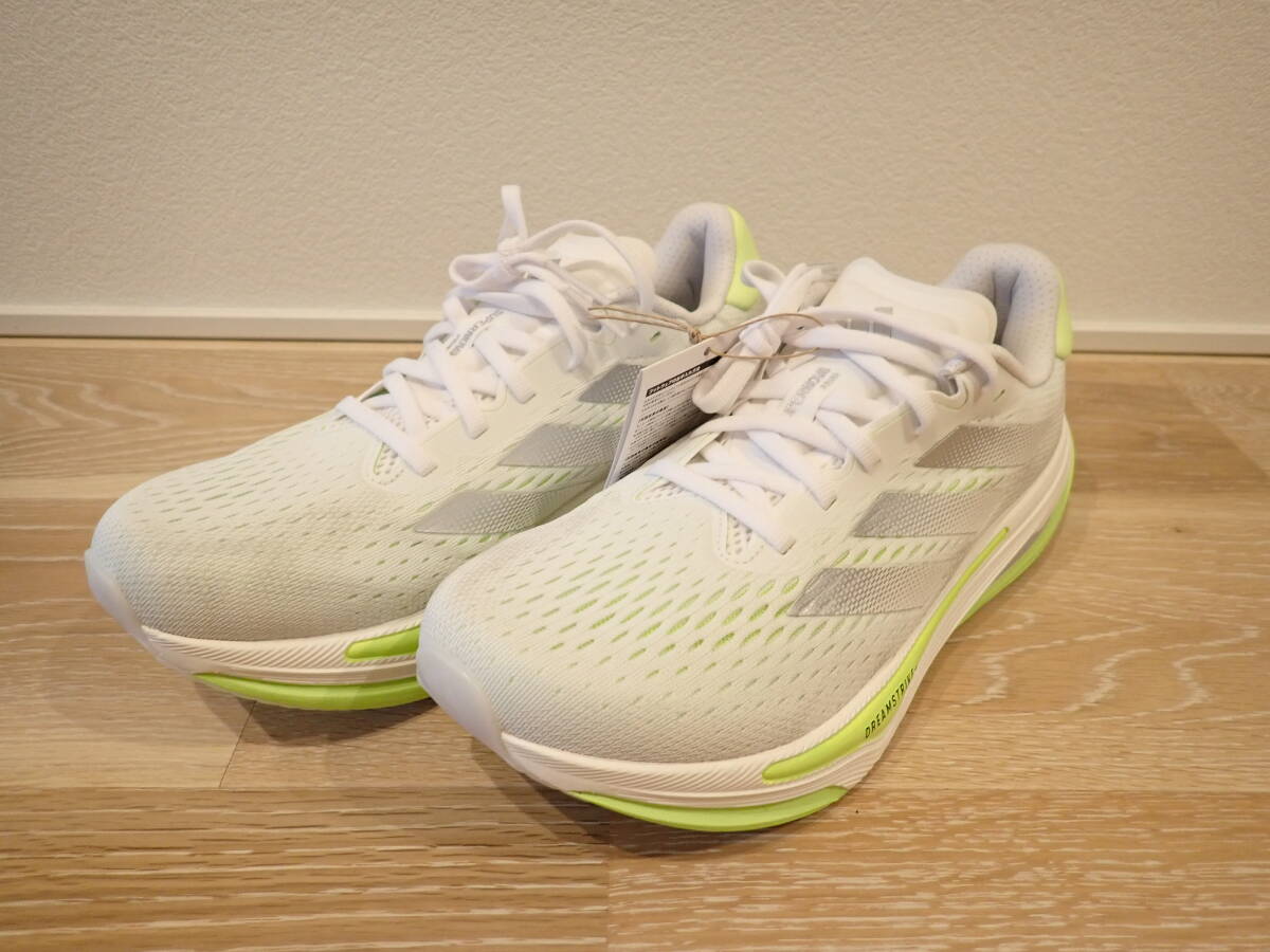 adidas スーパーノヴァ プリマ メンズ ランニング シューズ ホワイト SUPERNOVA PRIMA 26.5cm 箱付き アディダス拍卖