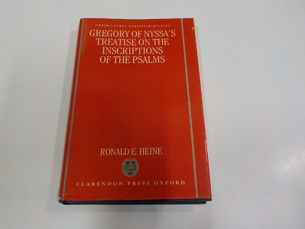 V2013◆Gregory of Nyssa's Treatise on the Inscriptions of the Psalms Ronald E. Heine 破れ・シミ・汚れ・書込み・線引き多☆拍卖