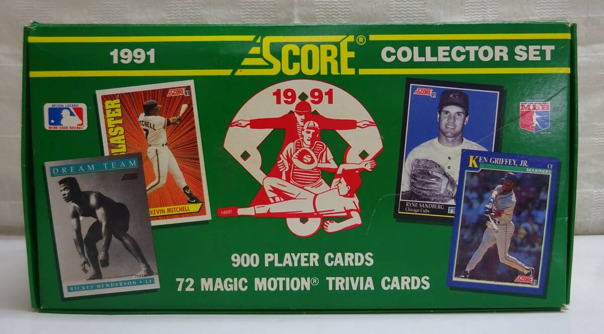 ベースボールカード 1991 SCORE COLLECTOR SET ※おそらく欠番あり※ 現状品・ジャンク品 レトロ メジャーリーグ拍卖