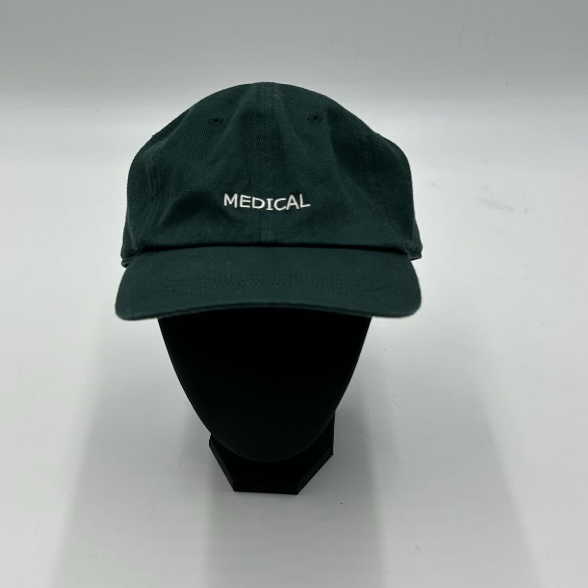 Gymphlex MEDICAL ジムフレックス キャップ 帽子 ダークグリーン ロゴ刺繍 コットン拍卖