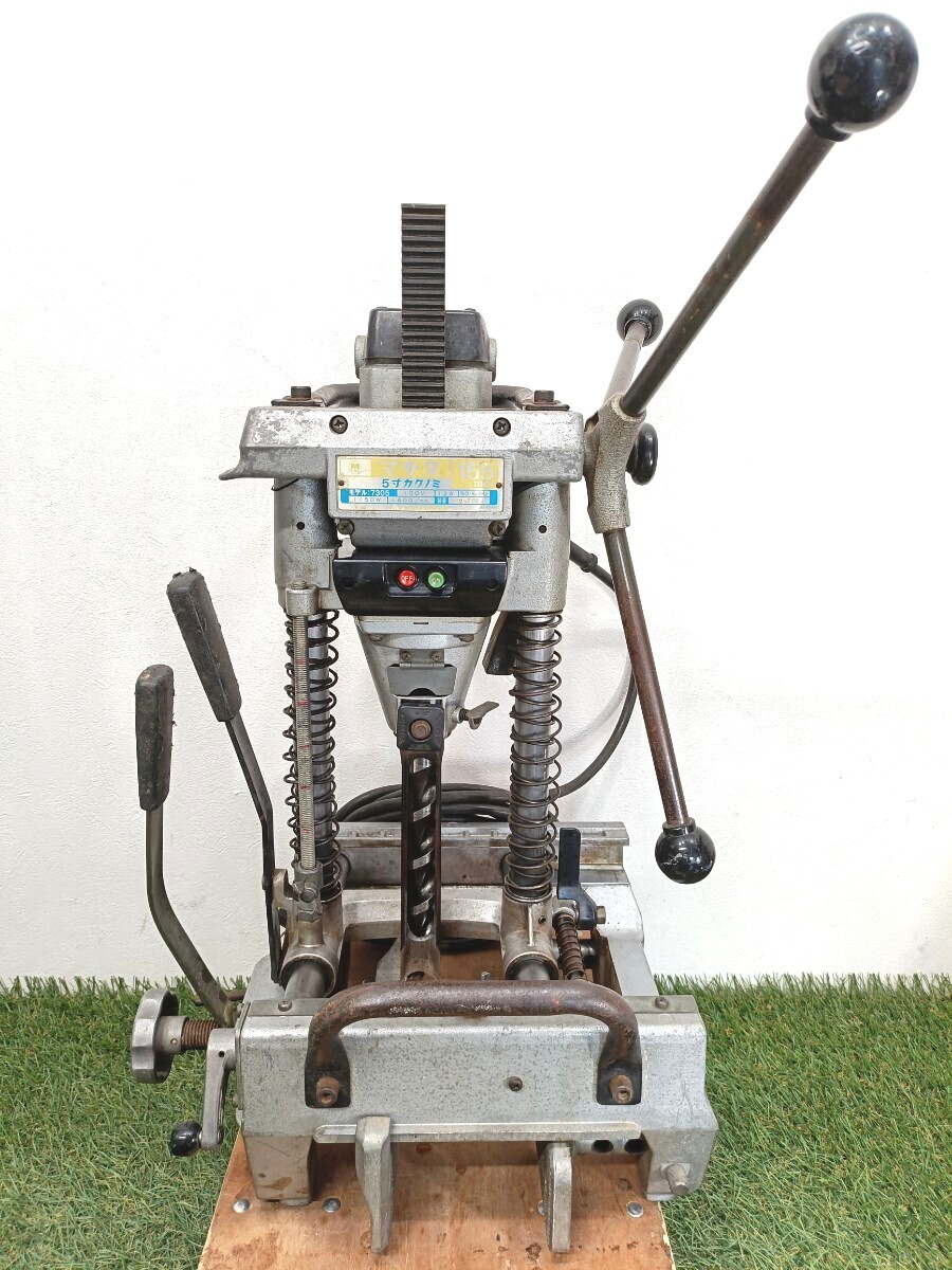 マキタ makita 5寸 カクノミ 7305 155mm 角ノミ 30mm 角のみ 切込深さ(161mm)木工 穴あけ 電動工具 大工 領収書 即決 4305拍卖