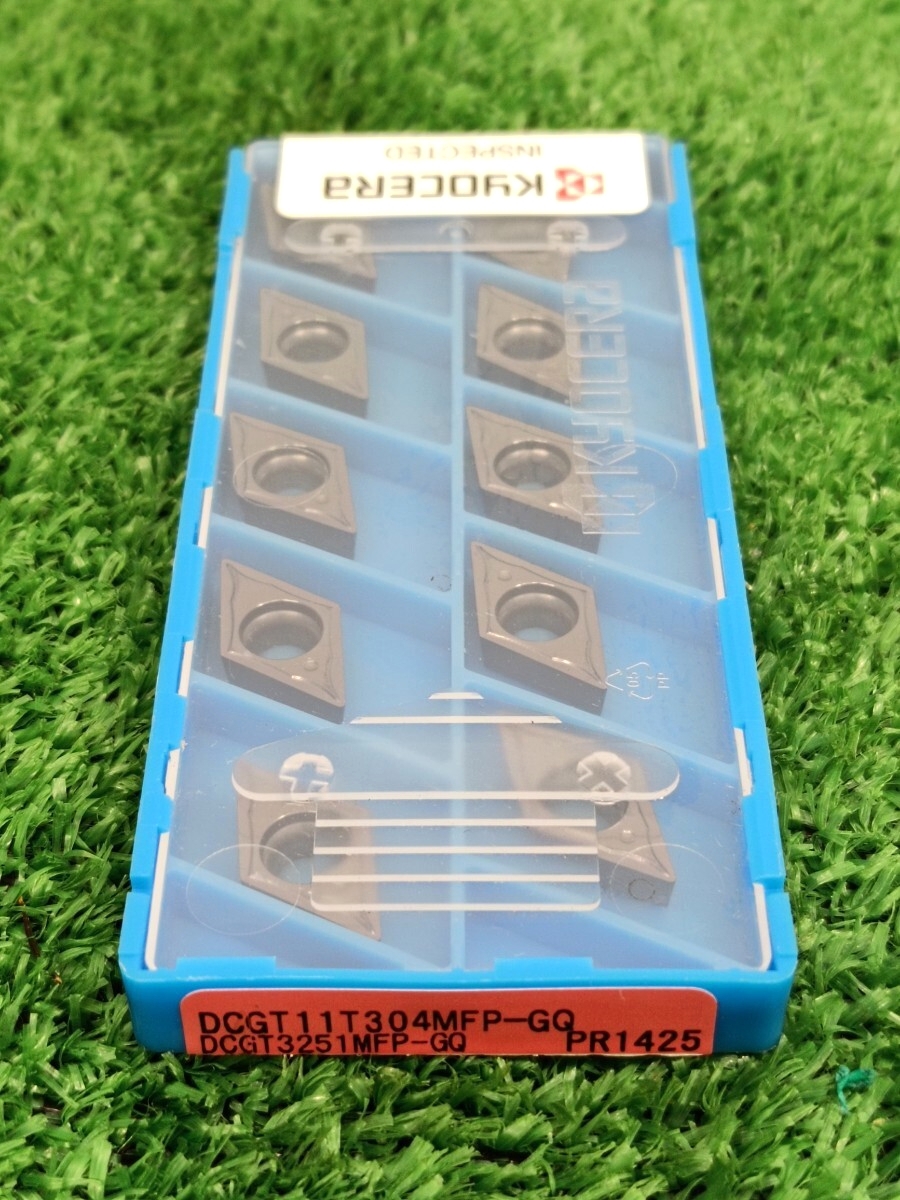 DCGT11T304MFP-GQ 10個 京セラ チップ PVDコーティング PR1425 領収書4311拍卖