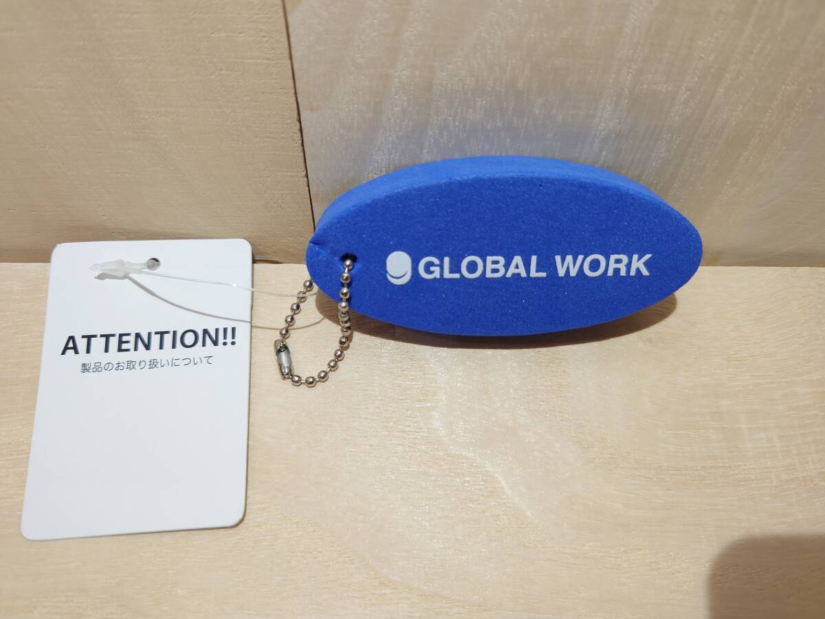 未使用品 GLOBAL WORK フローティング キーホルダー グローバルワーク 水泳 遊泳時などに! カギが浮きます拍卖