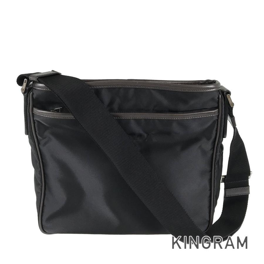 プラダ サフィアーノ テスート ショルダーバッグ sst【中古】拍卖