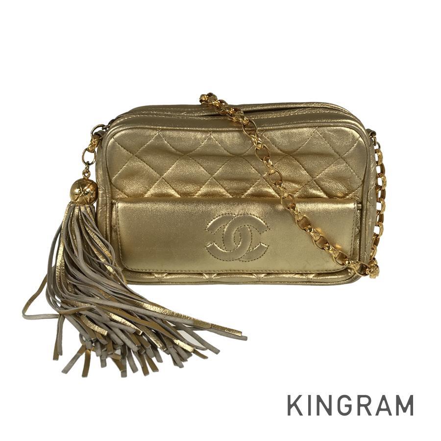 シャネル マトラッセ ショルダーバッグ sst【中古】拍卖