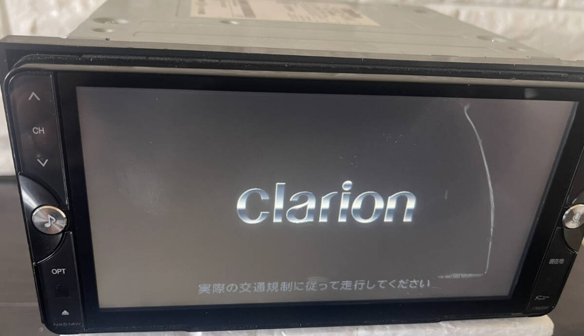 Clarion クラリオン NX614W メモリーナビ  CD/DVD/SD/Bluetooth/フルセグTV拍卖