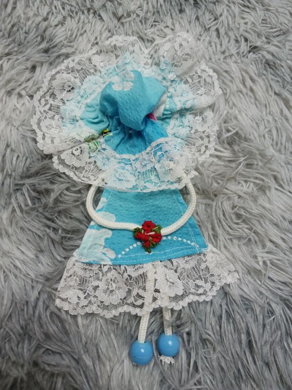 ハンドメイド ドアノブカバー 帽子の女の子拍卖