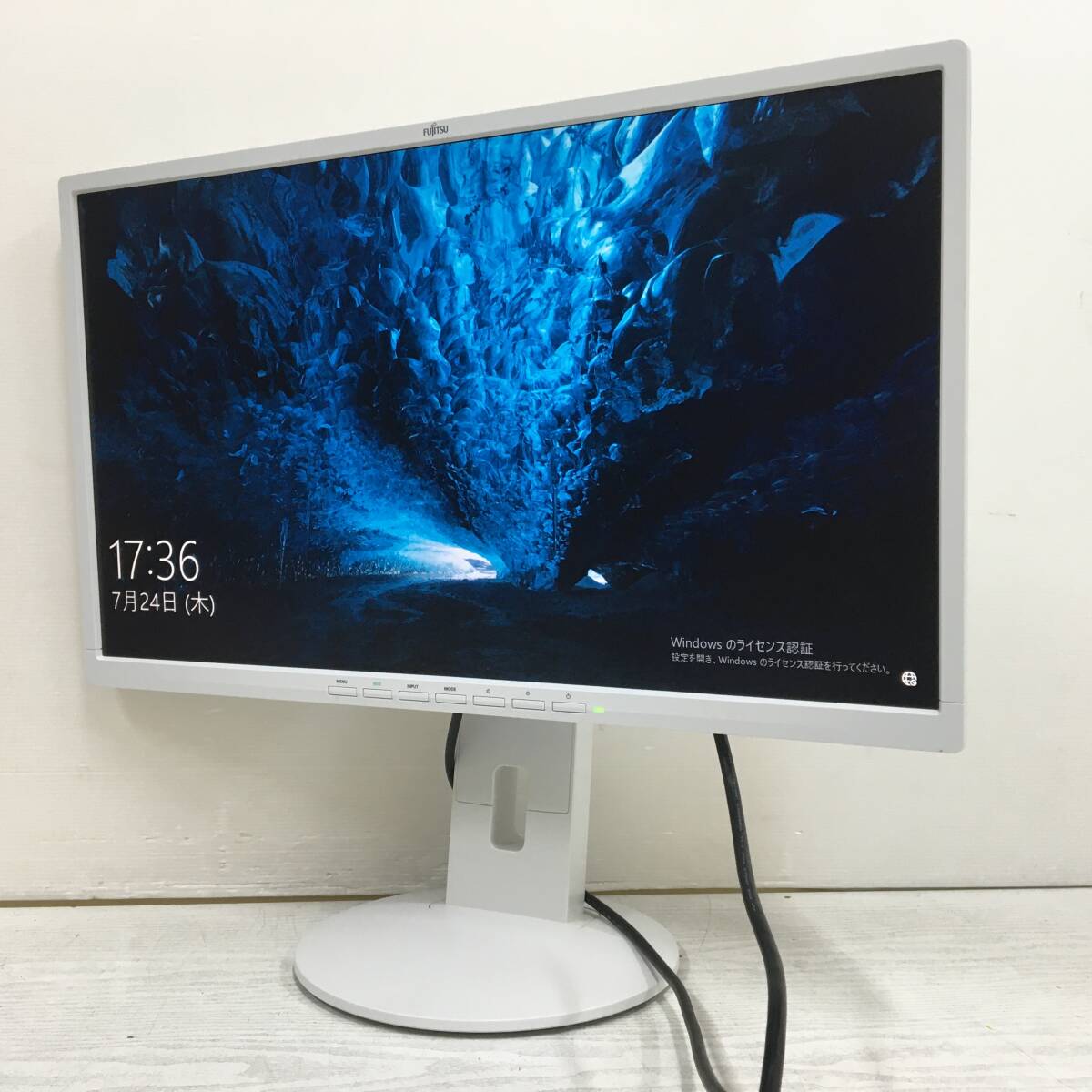 ☆【良品】FUJITSU VL-P24-8T ワイド液晶モニター 23.8インチ フルHD(1920x1080) 入力端子『Displayport/DVI/D-Sub』 動作品拍卖
