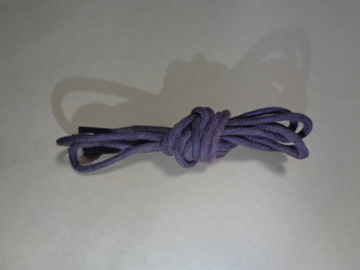 ビジネスシューズの紐2本ブラウン約70cm中古拍卖