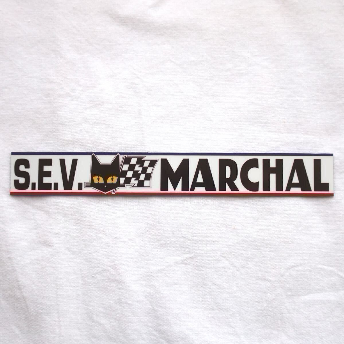 S.E.V. MARCHAL マグネット 1枚 マーシャル 旧車 バイク ガレージ ライト ステッカー bmc mini レトロ クラシックカー 昭和拍卖
