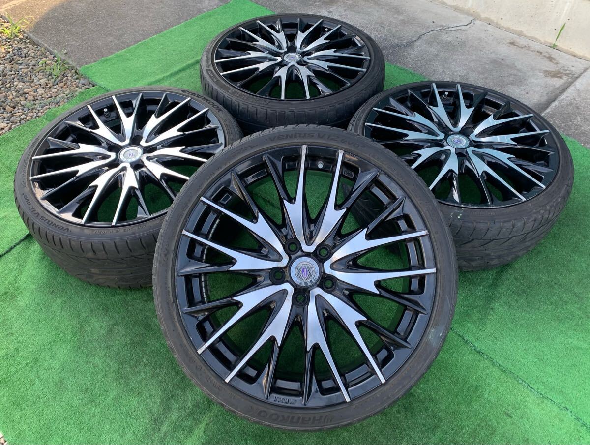 Work PIETRA 19インチホイール 8J +45 PCD 114.3 4本セット★拍卖