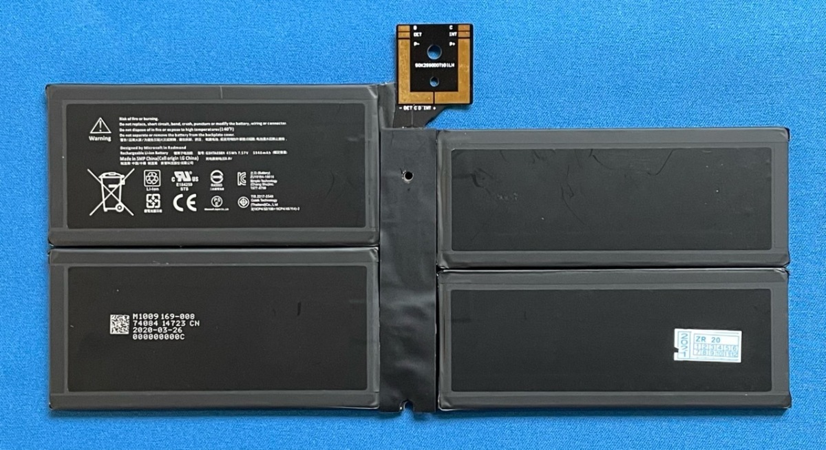 純正 新品 Surface Pro5 Pro6用 バッテリー G3HTA038H 国内発送拍卖
