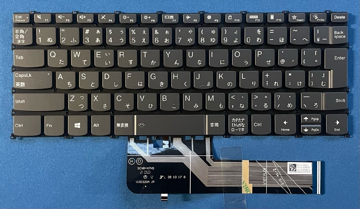純正 新品 Lenovo Ideapad 5 14ITL05 等用 SN20W85200 バックライト付き日本語キーボード拍卖
