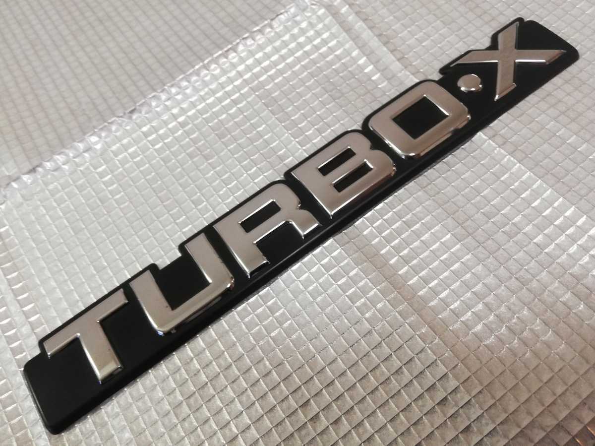 希少 未使用 新品★910 ブルーバード BLUEBIRD スリーエス SSS ターボX TURBO 日産 NISSAN 純正品 エンブレム ダットサン DATSUN 旧車 当時拍卖