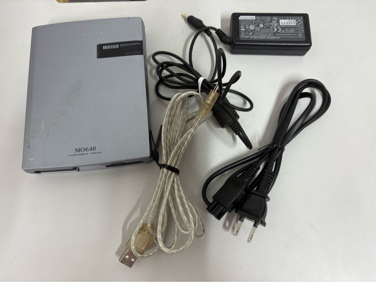 X1126)IODATA MOドライブ 640MB MOP2-U640P USB 対応  中古品拍卖