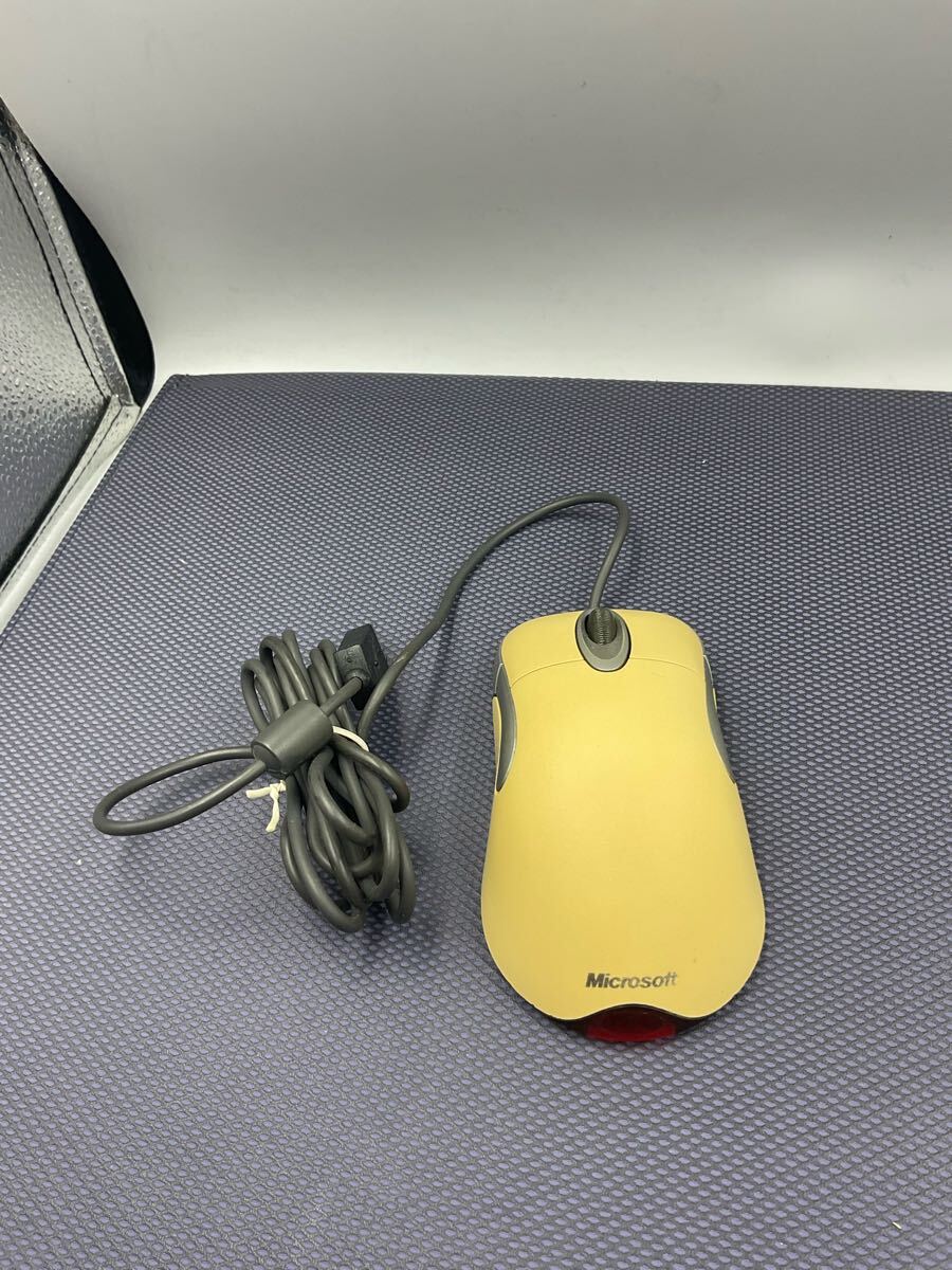 ◎(D1124) Microsoftマイクロソフトintellimouse optical USB and PS/2 compatibleインテリマウスオプティカル拍卖