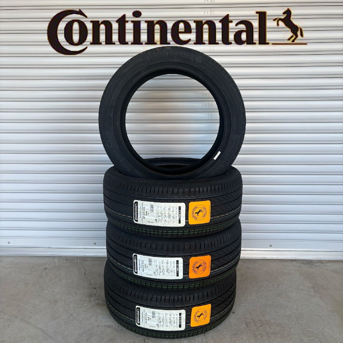 Continental UC6 225/45R18 95W タイヤ 4本 1台分 新品 コンチネンタル ウルトラコンタクト 即納拍卖