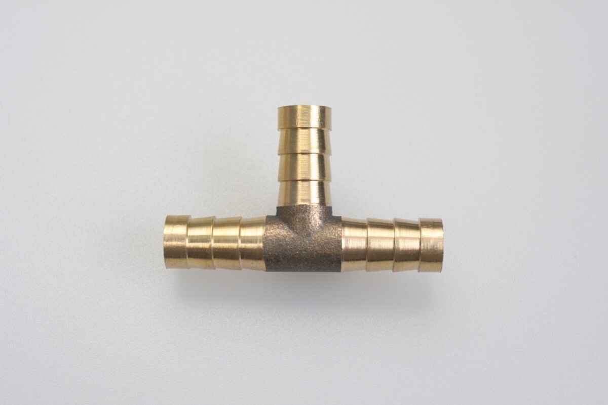 真鍮銅 T型ホースジョイントパイプ スリーウエイ外径19mm拍卖