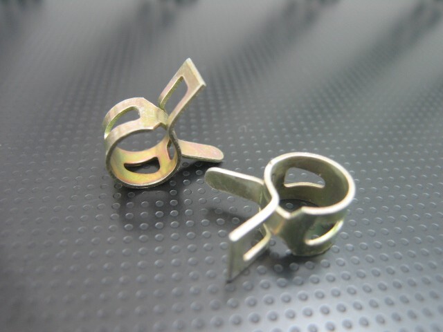 ミニホースバンド  クリップ式  適応幅5.7mm~6.4mm 10個入れ拍卖