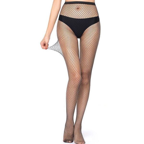 網タイツ ストッキング 編みタイツ 女性 パンスト ハロウィーン メッシュ スケスケ 小網目 ブラック拍卖